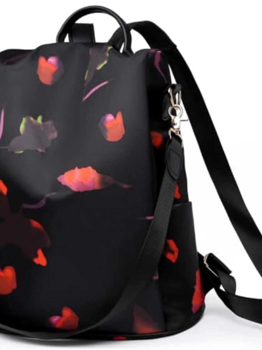 Nylon Backpack Purse Waterproof Anti-Theft Travel Rucksack Women